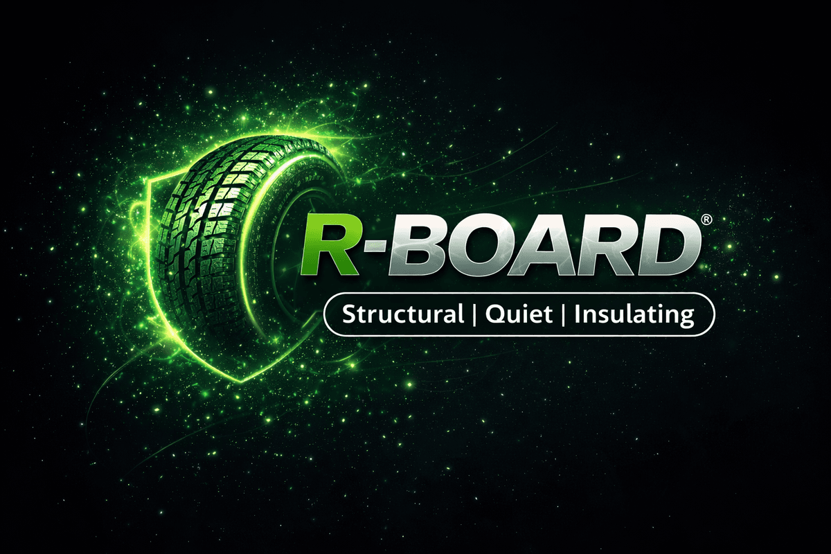 R-Board® | Structural. Quiet. Insulating.